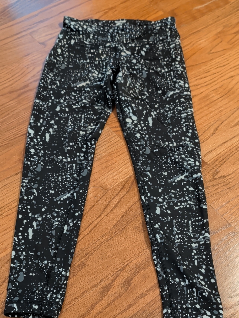 Reebok Black Splatter Leggings